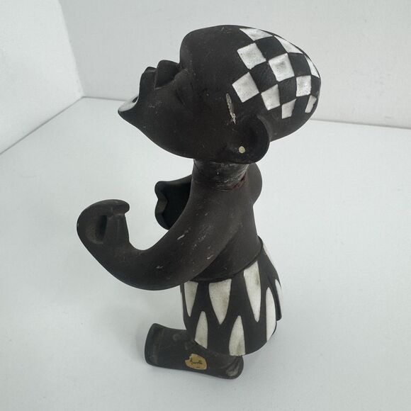 Signed Jaap Ravelli 1950s African Terracotta Banjoman Figurine Rare “Read” - Picture 3 of 11